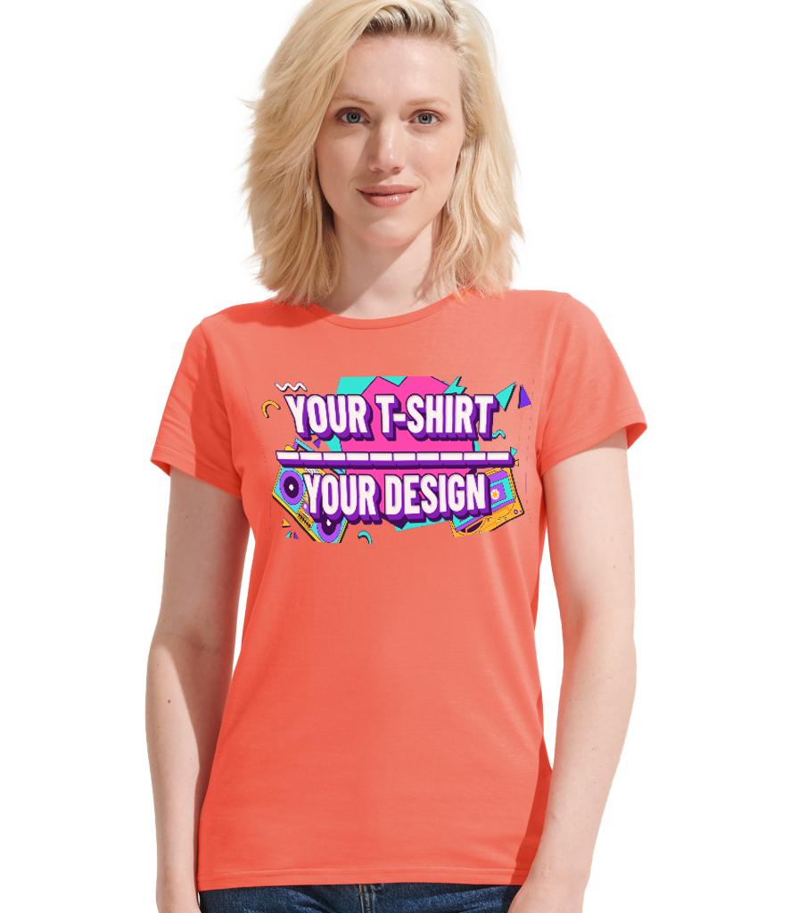 Camiseta de diario de mujer sin etiqueta