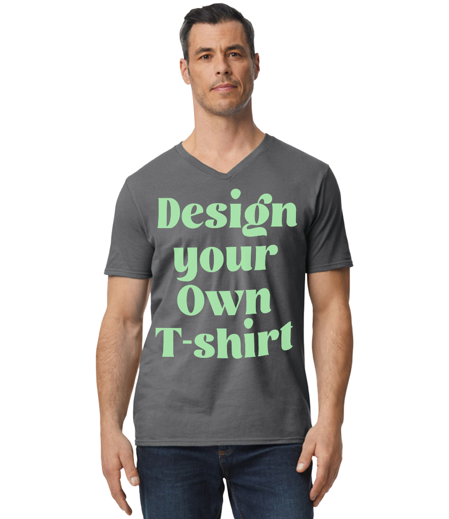 Camiseta de hombre con cuello en V