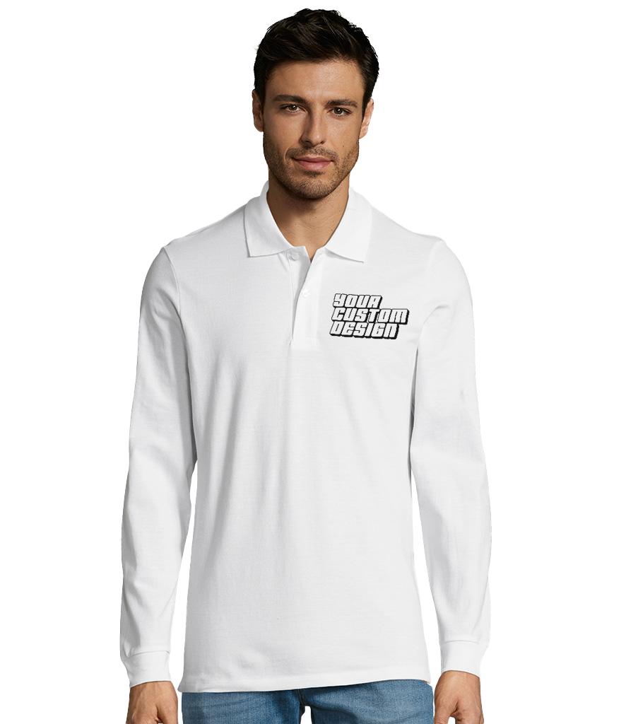 Polo majica z dolgimi rokavi