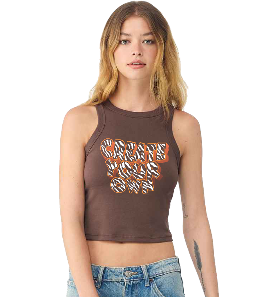 Dames baby racer tanktop
