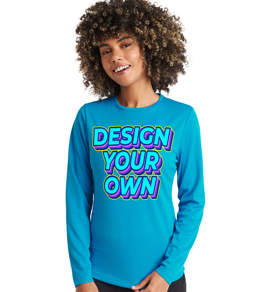 Camiseta de manga larga de mujer