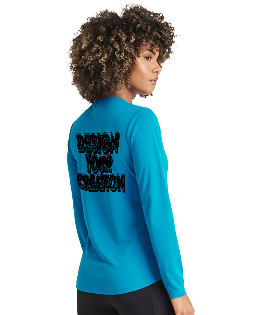 Naiste hingav pikkade varrukatega t-särk