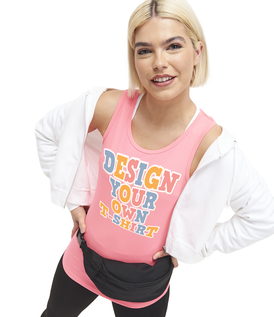 Naiste tehniline varrukateta topp