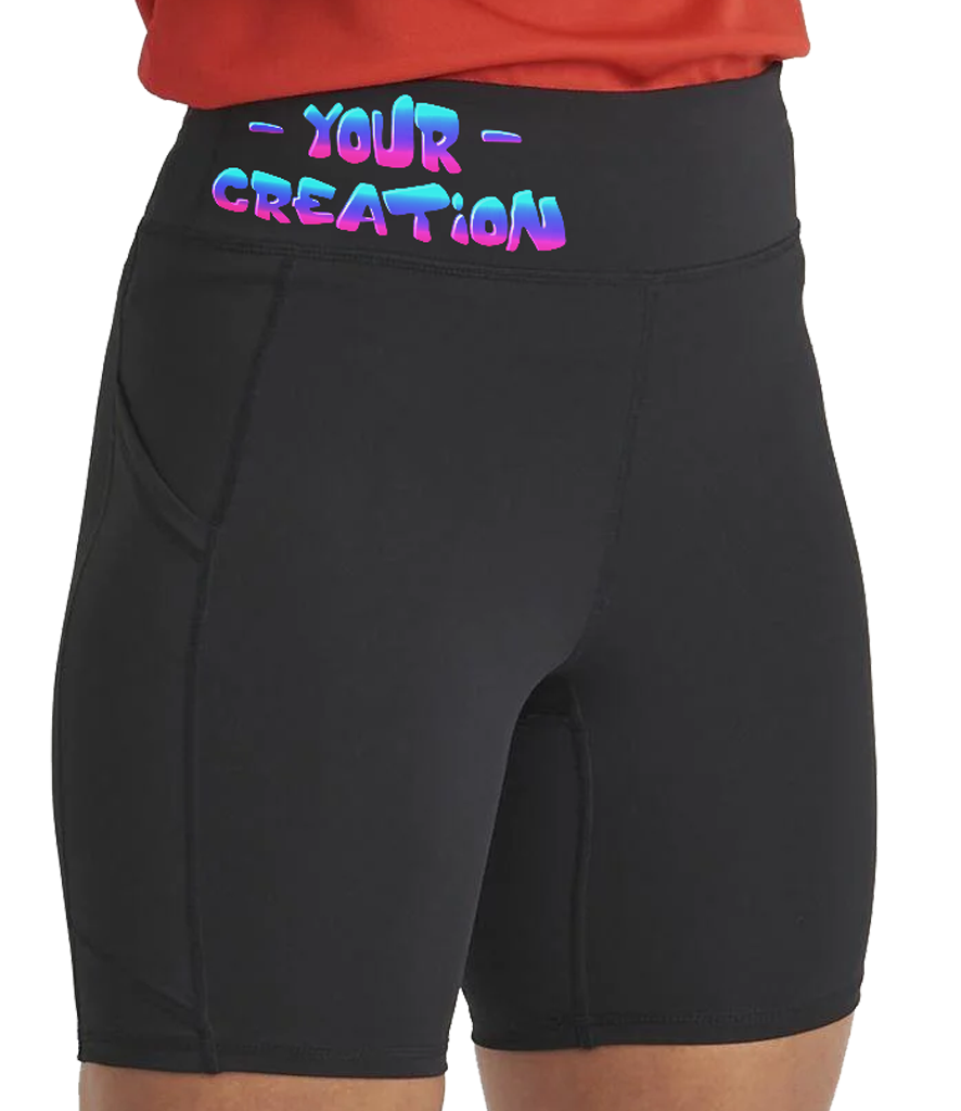 Dames sportshorts van gerecycled materiaal