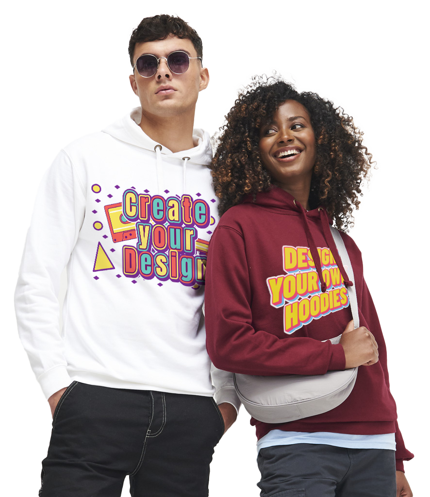 Sudadera con estampado llamativo