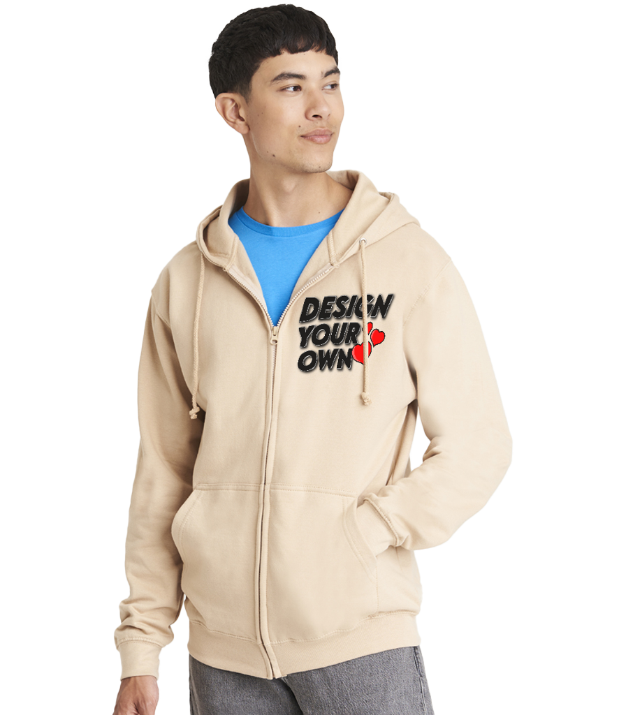 Sudadera con cremallera de hombre