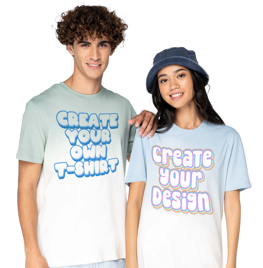 Unisex orgaaniline värvitud t-särk