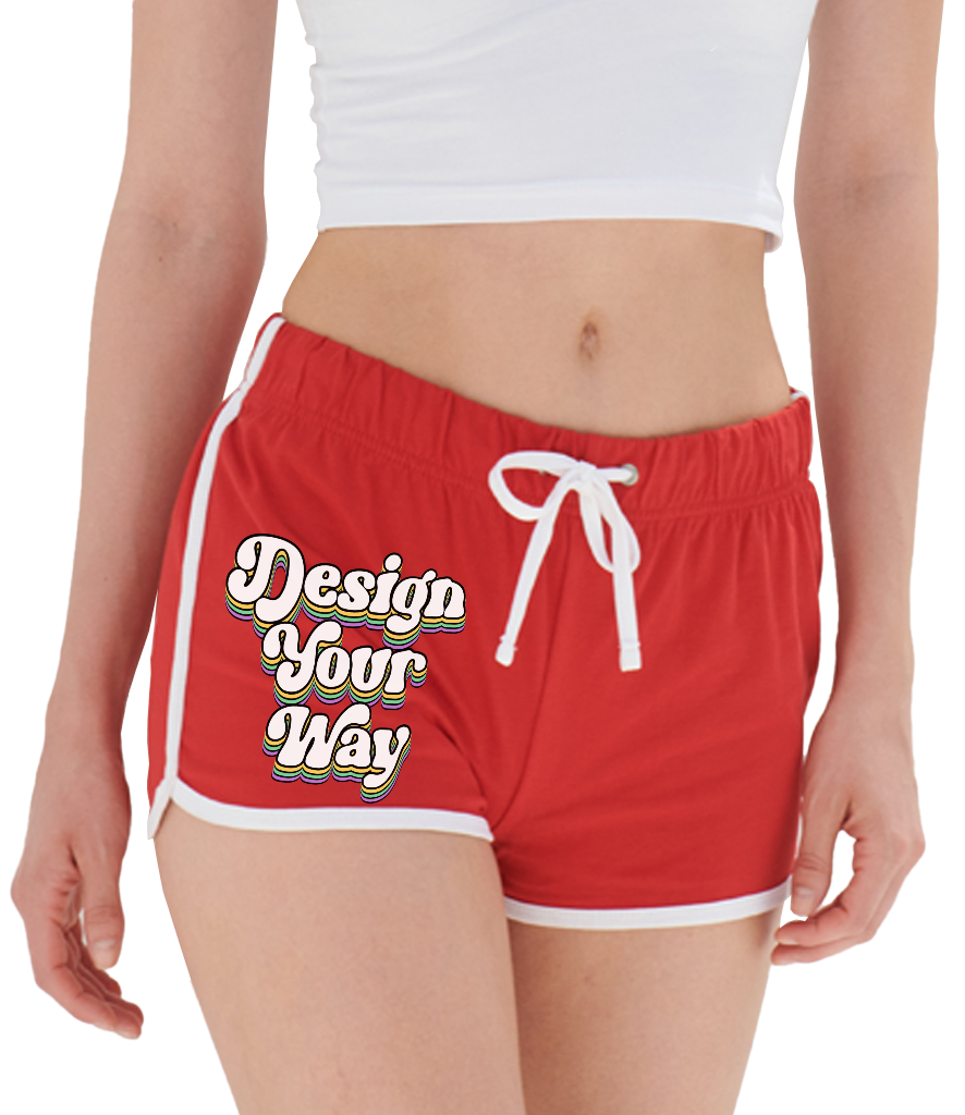 Naiste retro lühikesed püksid