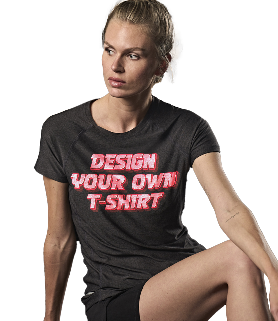 Techneschen CoolDry Sport-T-Shirt fir Dammen