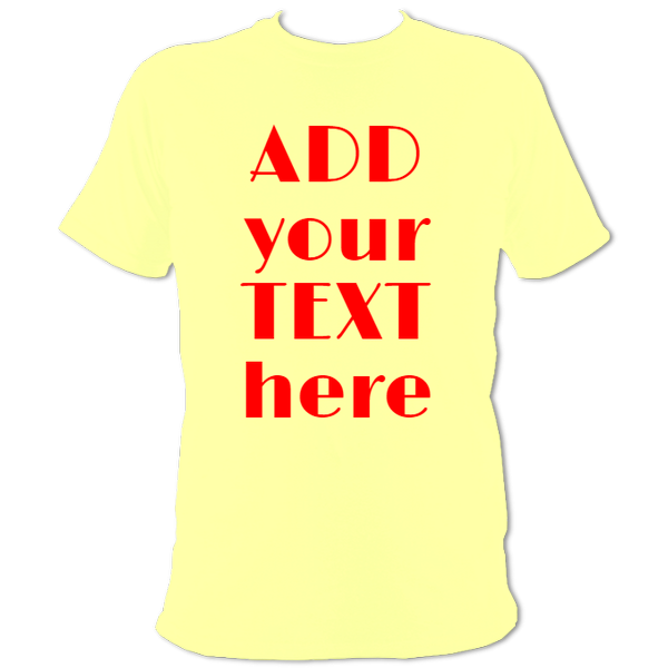 Design your own unisex t-shirt