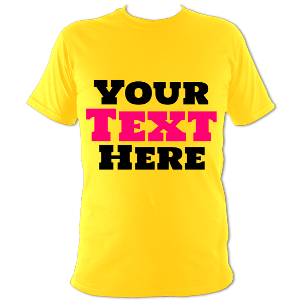 Design your own unisex t-shirt