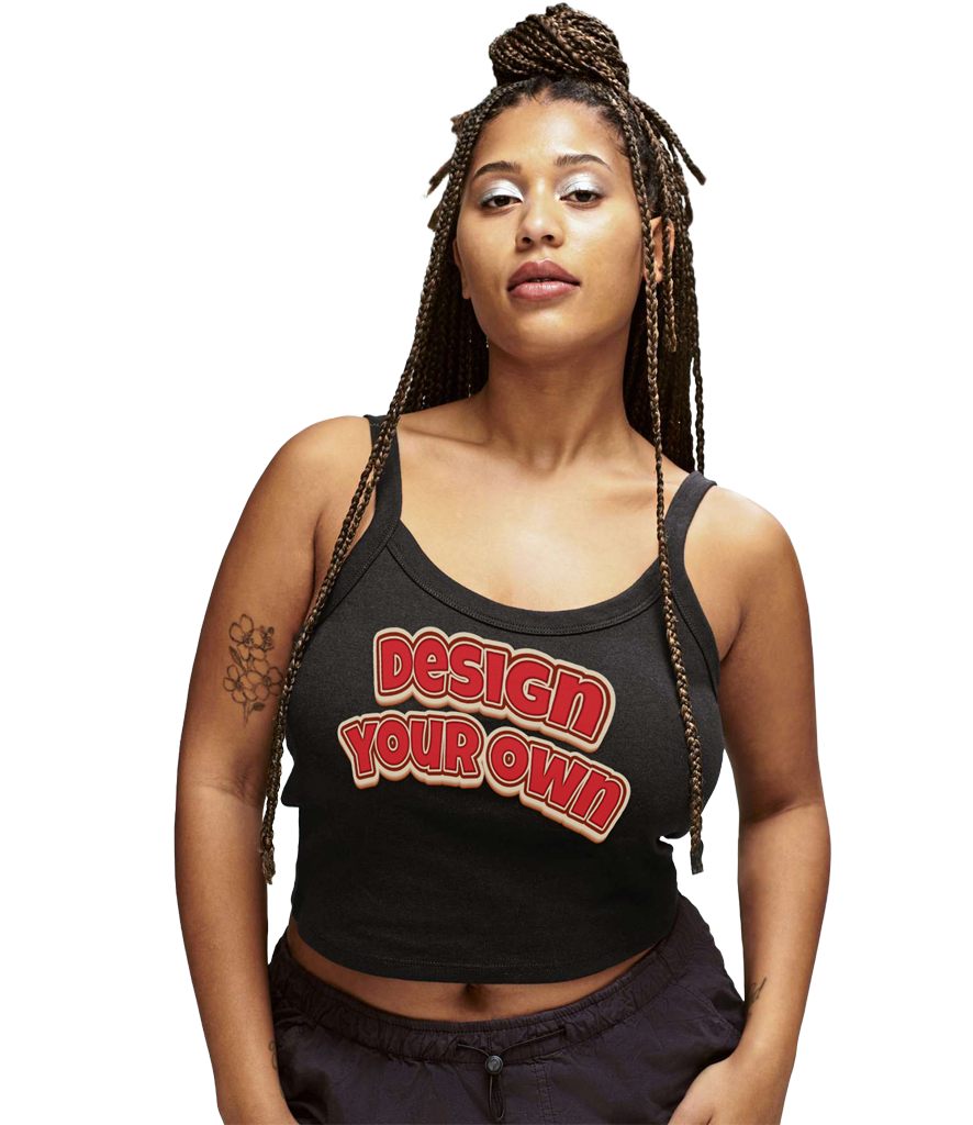 Women's spaghetti strap baby tank top