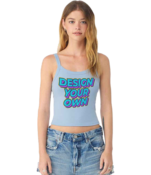 Damen Spaghetti-Träger Baby Tanktop