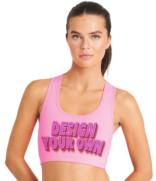 Sports Crop-Top fir Dammen