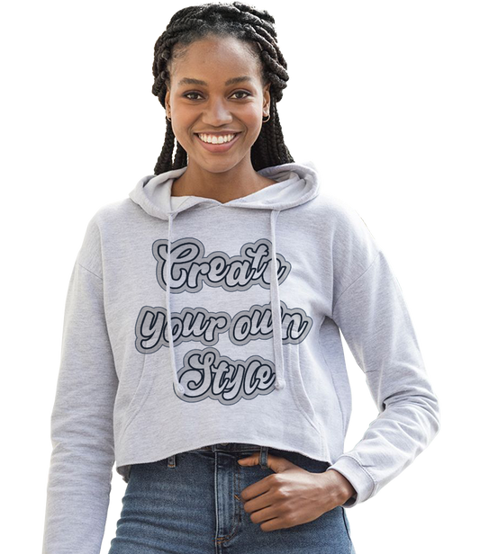 Damen Crop-Hoodie