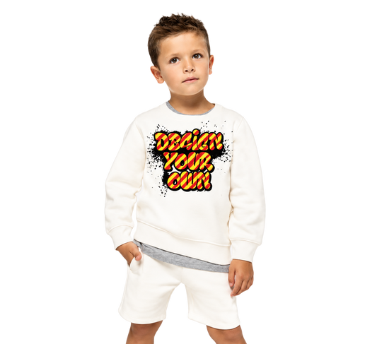 Premium organic children's sweatshirt
