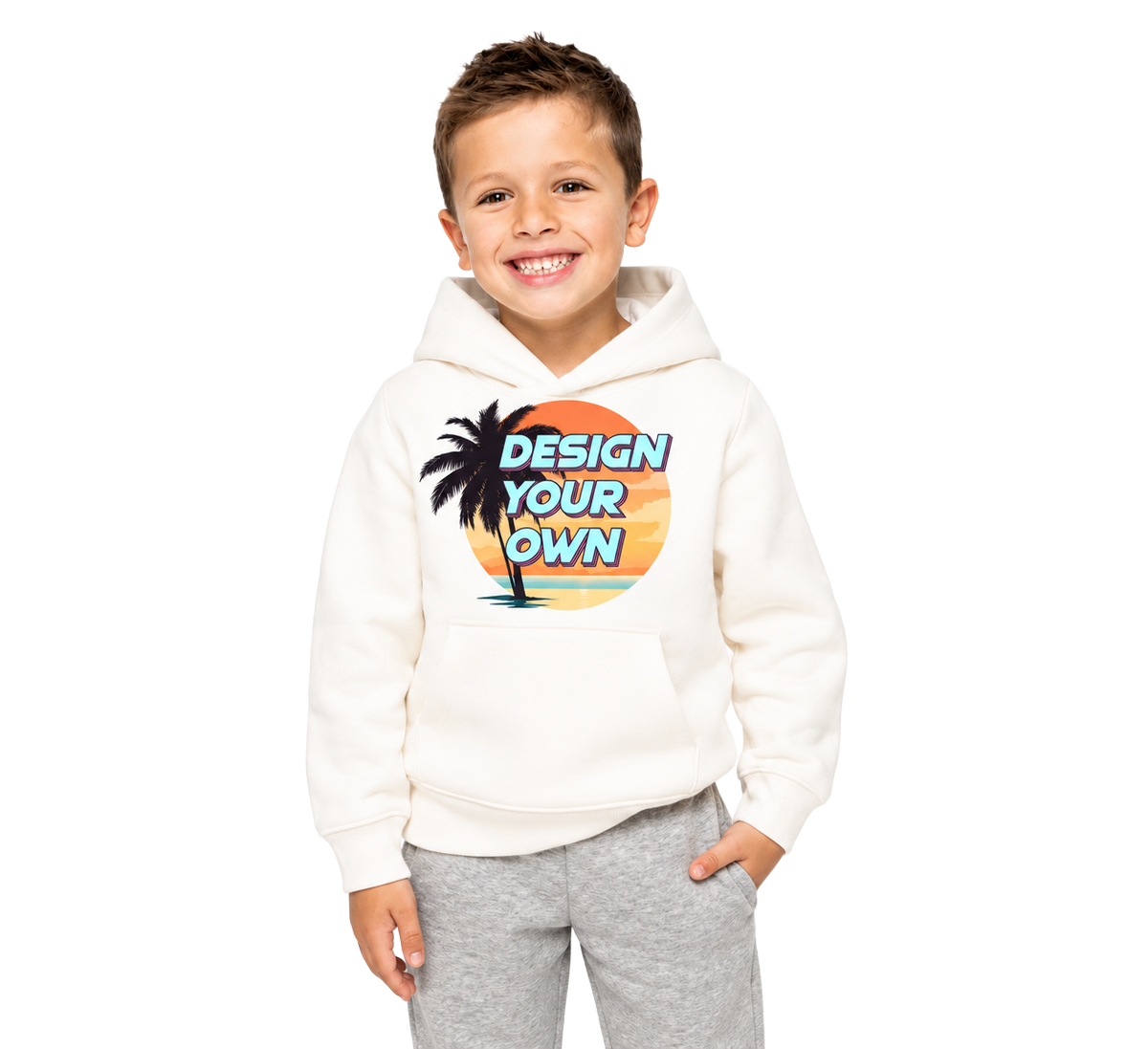 Hoodie pour enfants en organique premium
